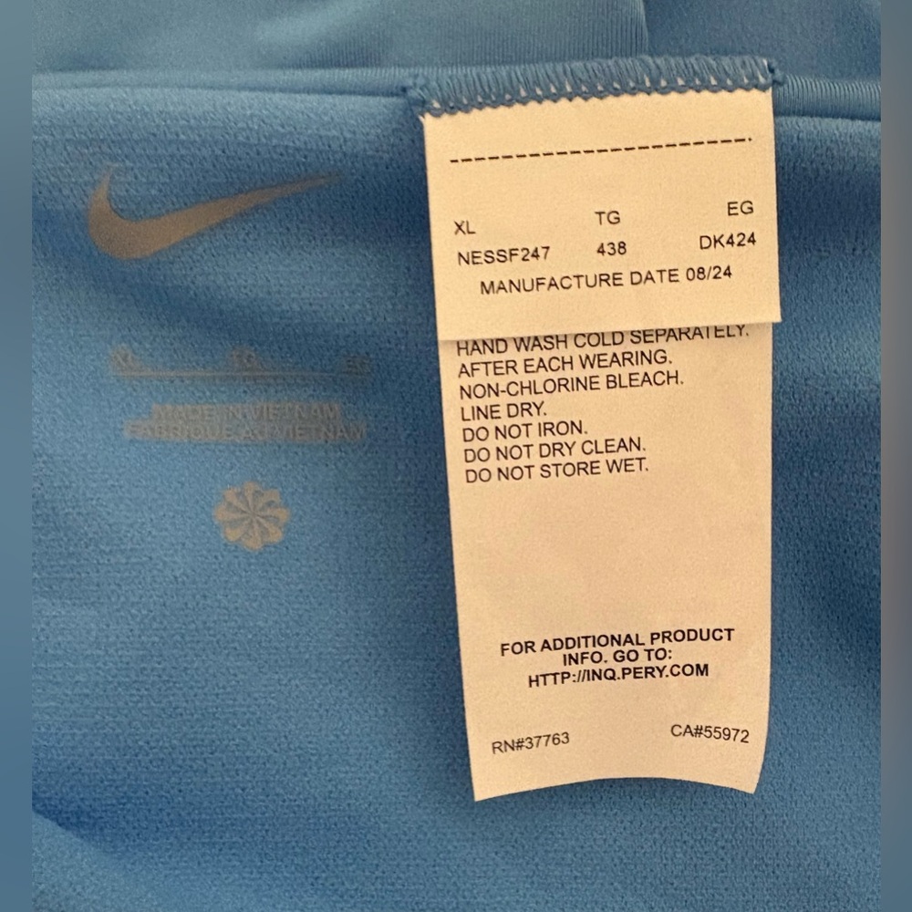 Nike swim bikini bottom XL blue new with tags - Picture 3 of 4